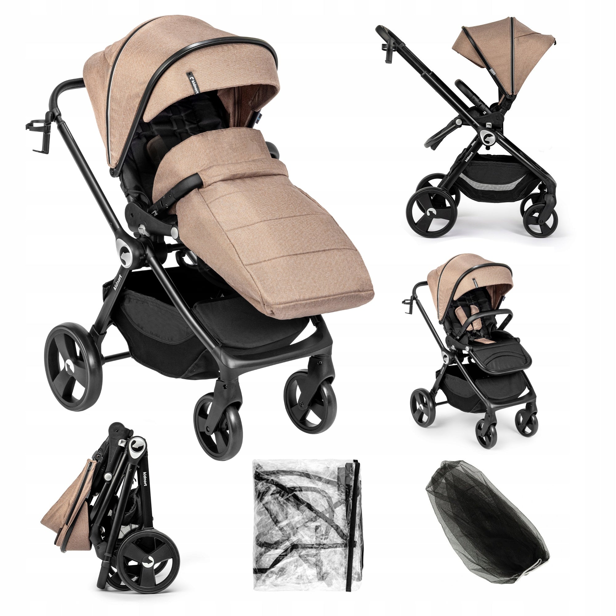 STROLLER Kidnort Up to 22KG STROLLER ACCESSORIES ADJUSTABLE Isbjörn