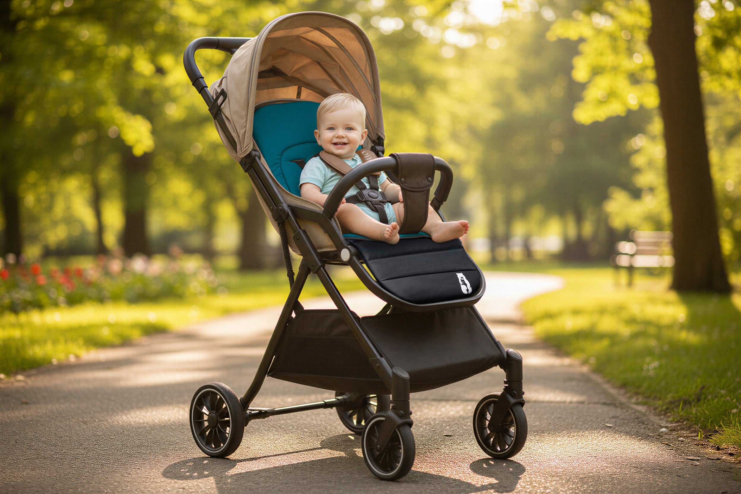 STROLLER MATTRESS COMFORT DOUBLE-SIDED PREMIUM MARINE LINER Brand Little Rider