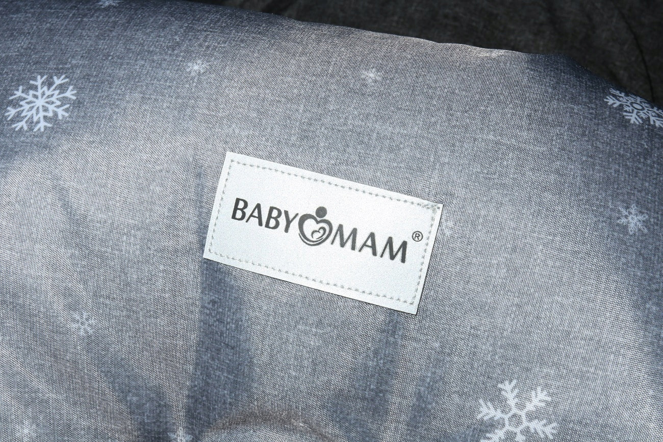 STROLLER MUFF INSULATED GLOVE FOR PREMIUM SLED BABYMAM EAN (GTIN) 5903672175401