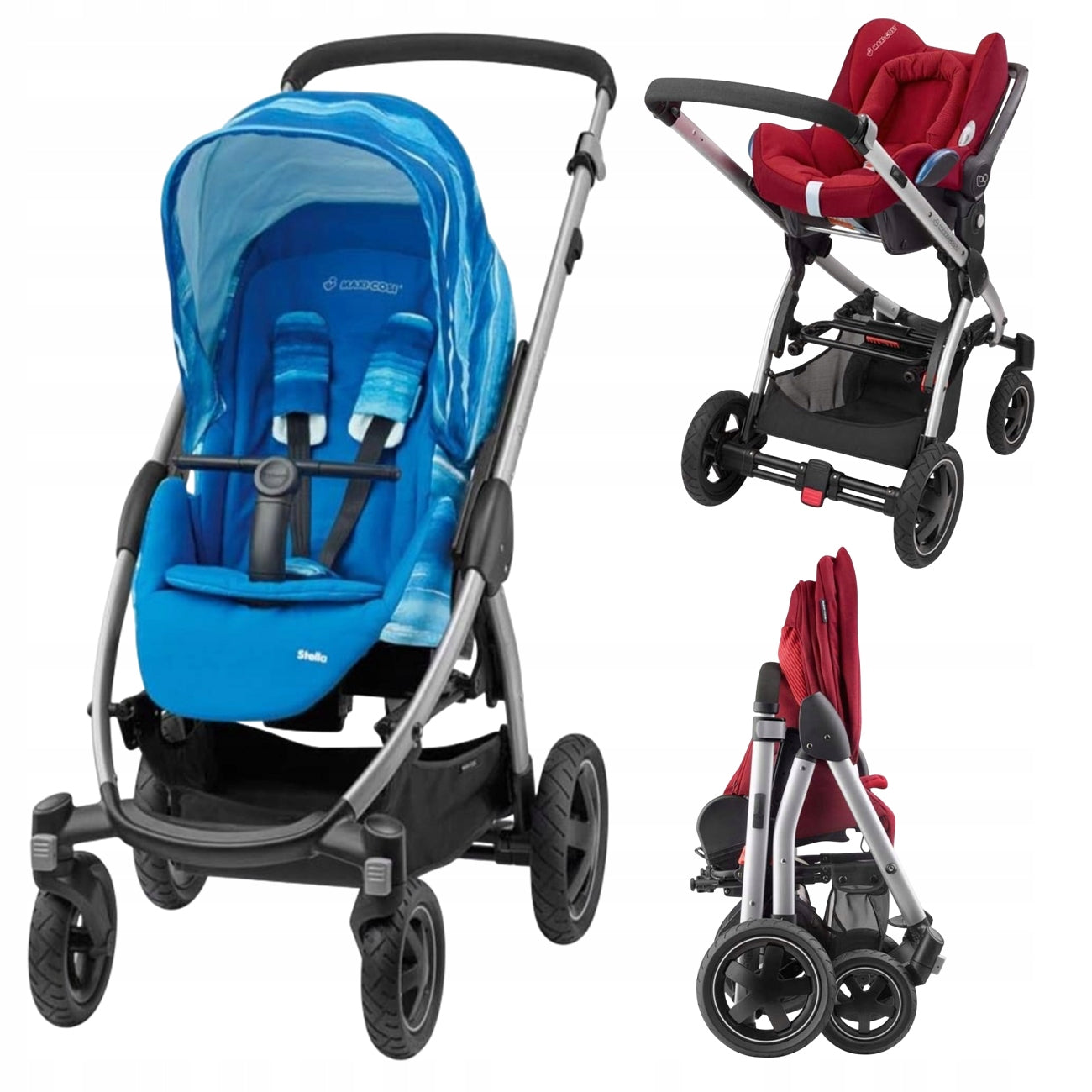 STROLLER STELLA WATER BLUE MAXI COSI