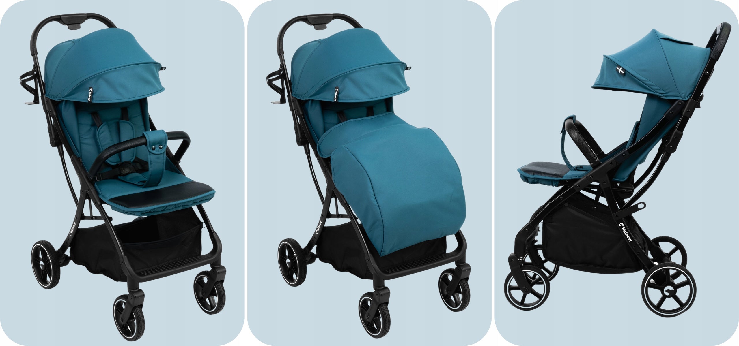 STROLLER UP TO 22KG ACCESSORIES HANDHELD STROLLER Fjällräv BLUE Packaging status original