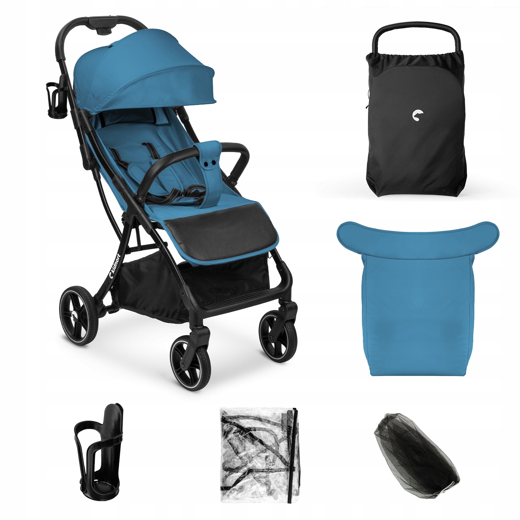 STROLLER UP TO 22KG ACCESSORIES HANDHELD STROLLER Fjällräv BLUE