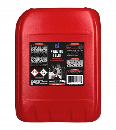 STRONG ACID FOR ALUMINUM washing rims alu, sides 20kg