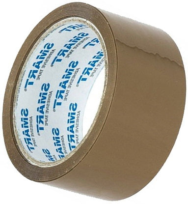STRONG ADHESIVE PACKING TAPE RUBBER 48/55 BRONZE SMART