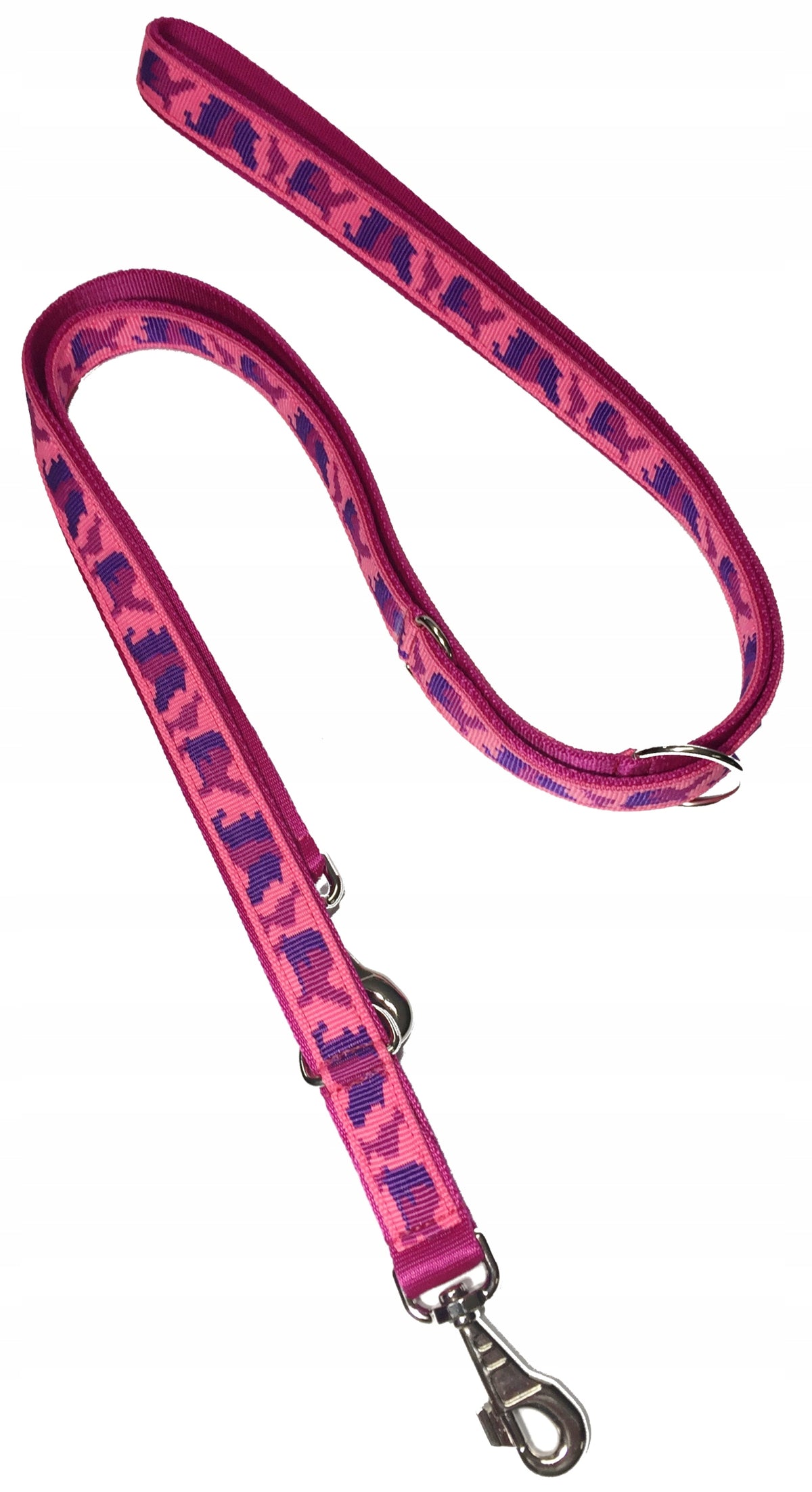 STRONG ADJUSTABLE LEASH 140-265 CM/30MM CAMO TAPE