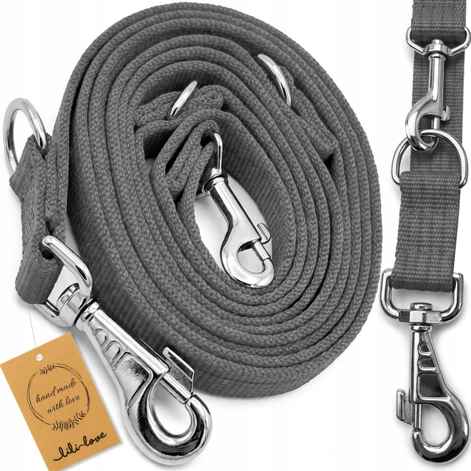 STRONG ADJUSTABLE LEASH FOR BIG DOG DETACHABLE FOR TRAINING DURABLE 3m