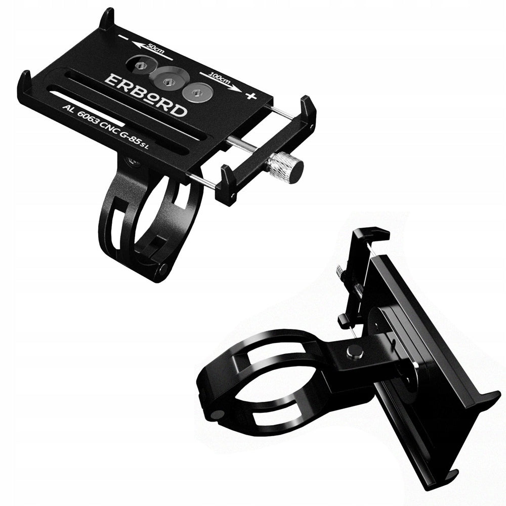 STRONG ALUMINUM BICYCLE PHONE HOLDER MOTORCYCLE HANDLEBAR SCOOTER For mobile