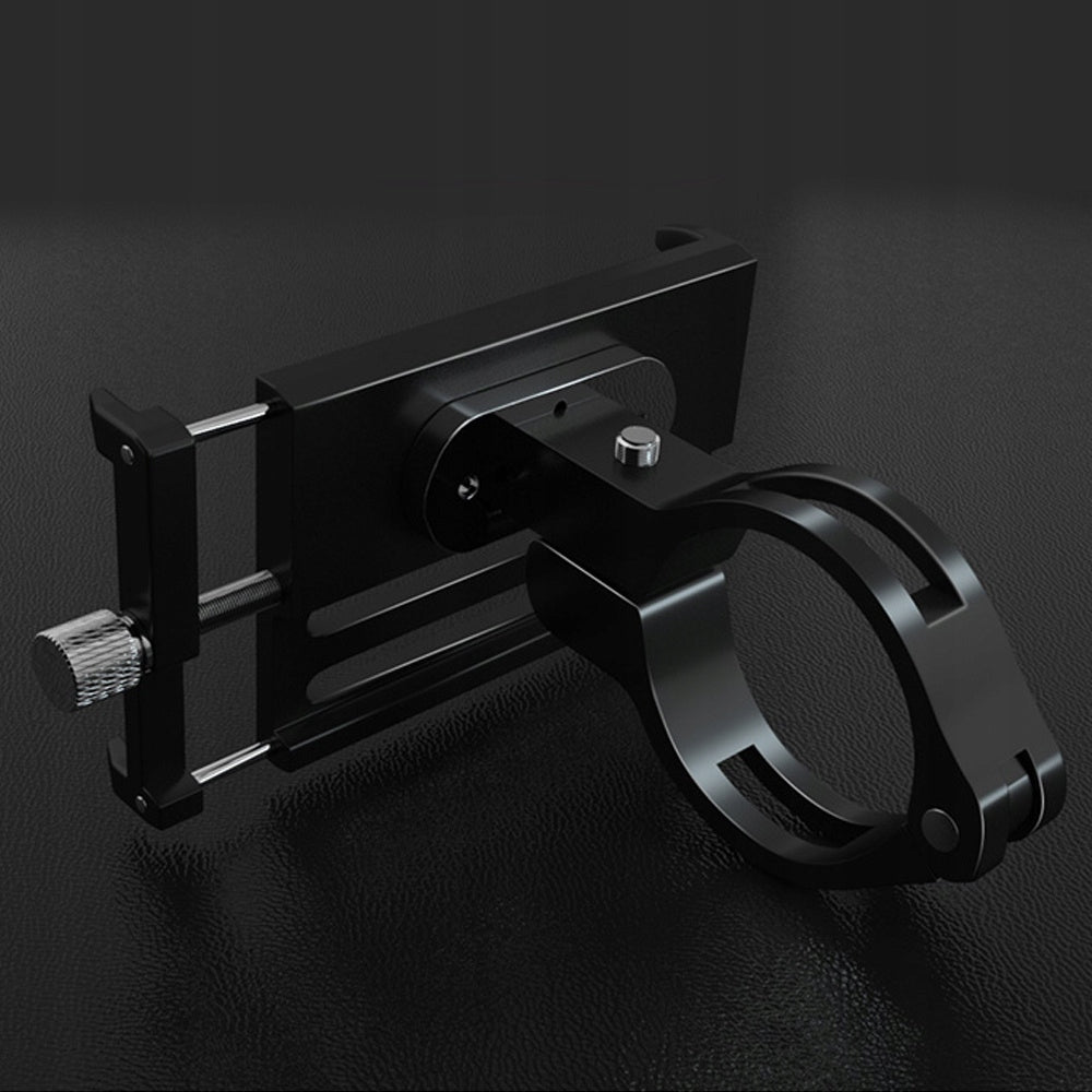 STRONG ALUMINUM BICYCLE PHONE HOLDER MOTORCYCLE HANDLEBAR SCOOTER Model ALU