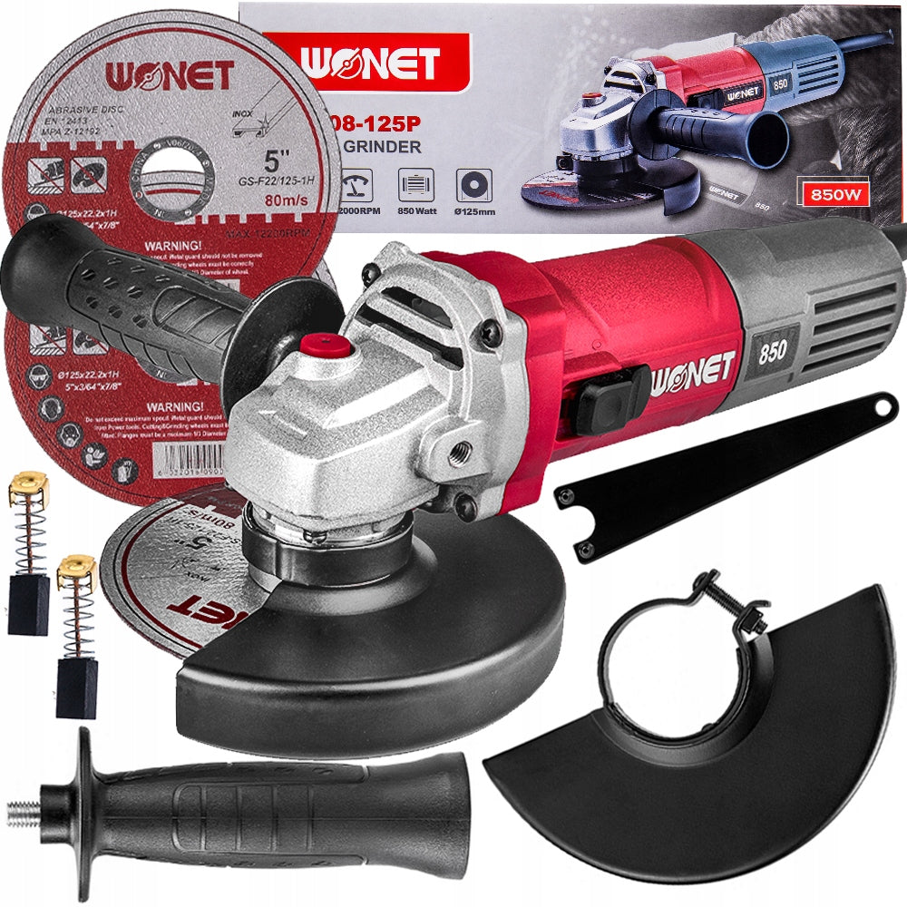 STRONG ANGLE GRINDER ELECTRIC ANGLE 850W 125mm GIFT FOR DAD