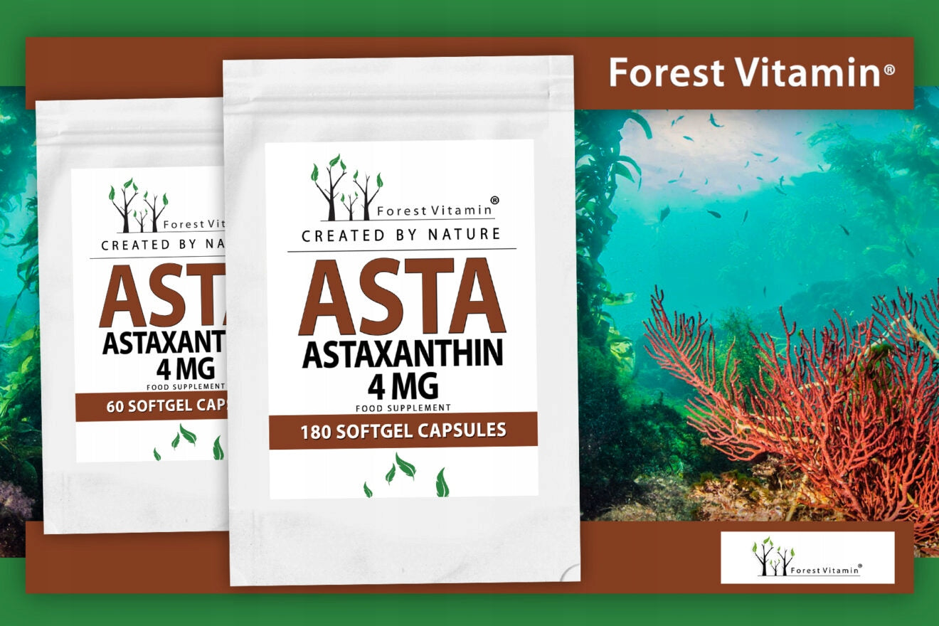 STRONG ASTAXANTHIN 4mg 180caps VISION STRONG ATIOXIDANT Name Astaxanthin
