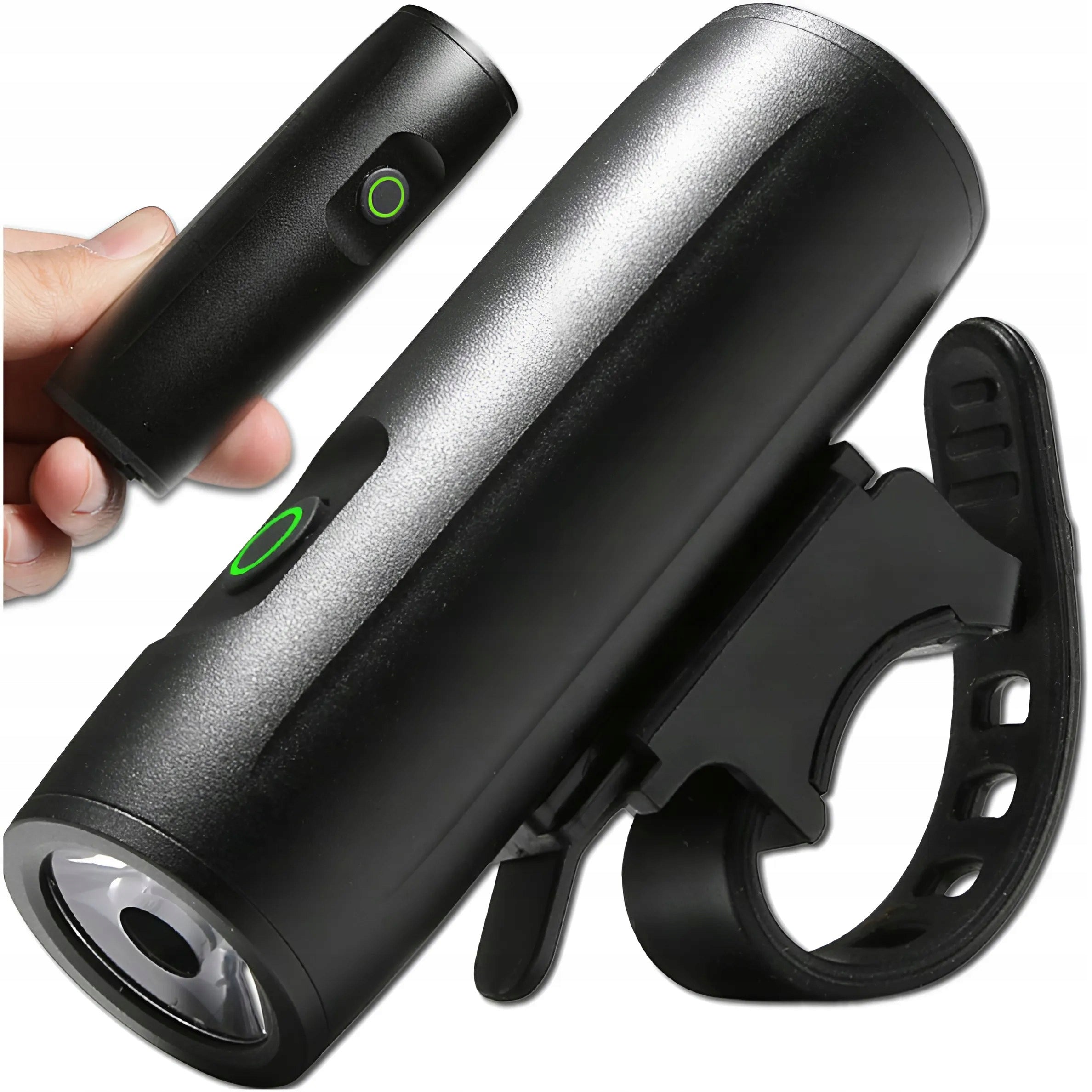 STRONG BICYCLE LIGHT FRONT LED 400LM FLASHLIGHT 2000MAH FOR BIKE Manufacturer code lampka rowerowa 400lm
