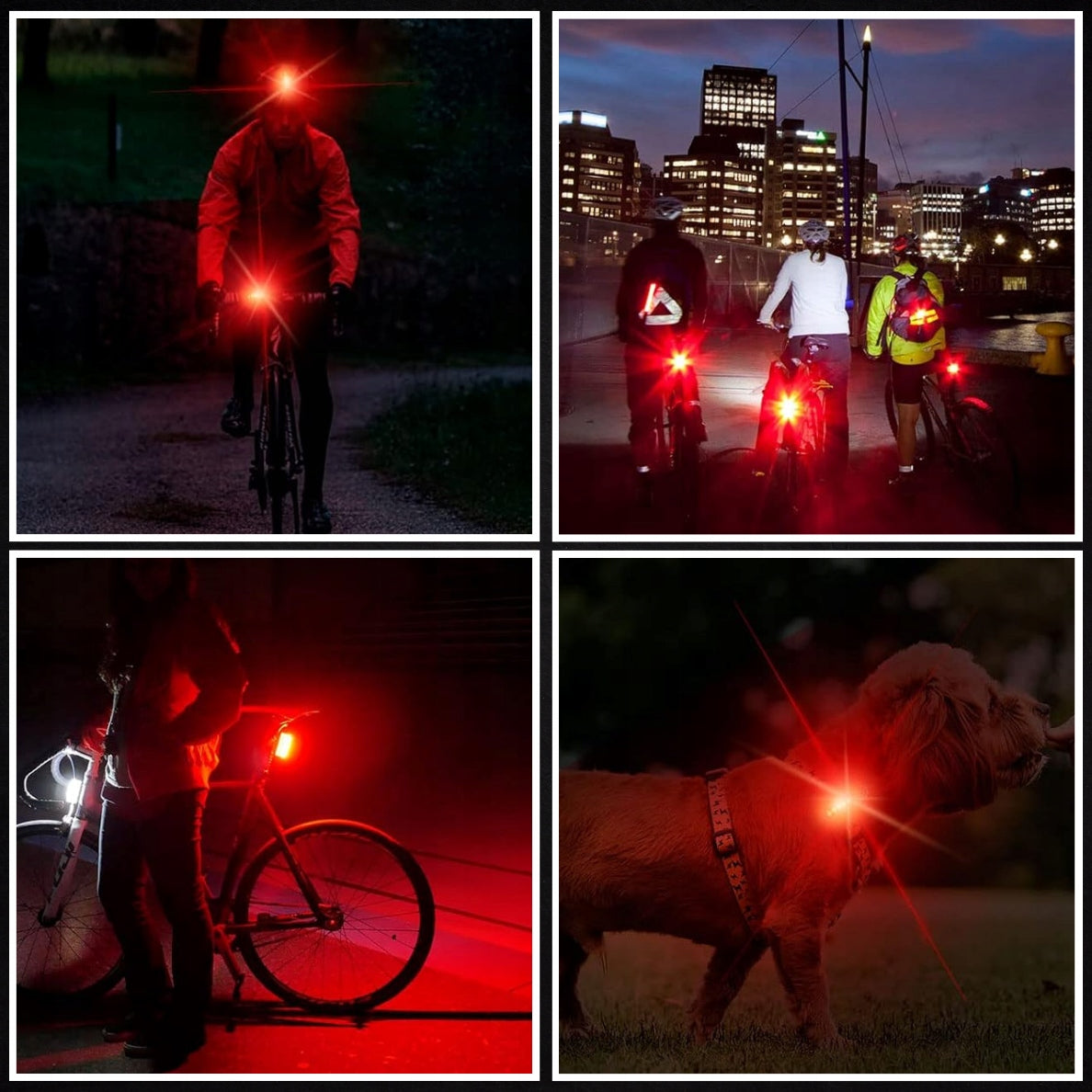 STRONG BICYCLE LIGHT FRONT REAR LED COUNTER LOUD BELL BATTERY Power supply rechargeable battery