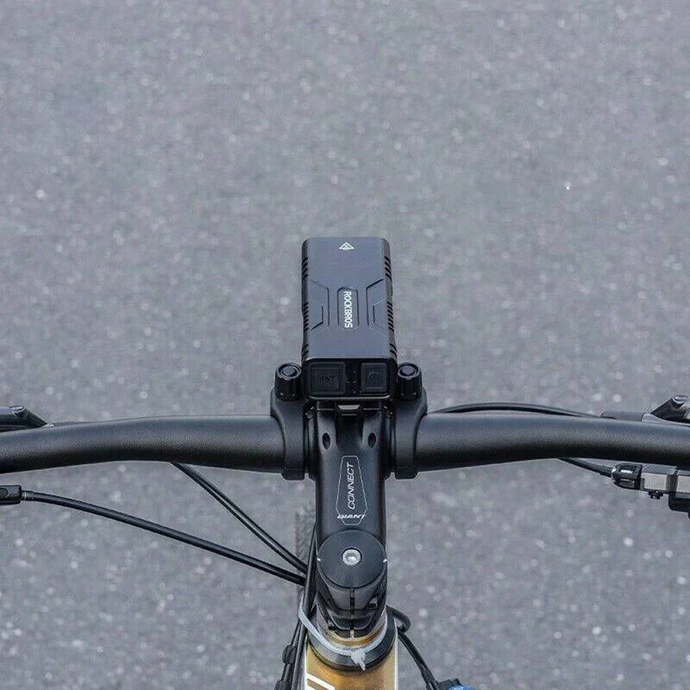 STRONG BICYCLE LIGHT FRONT USB WATERPROOF 6 MODES ROCKBROS Brand Rockbros