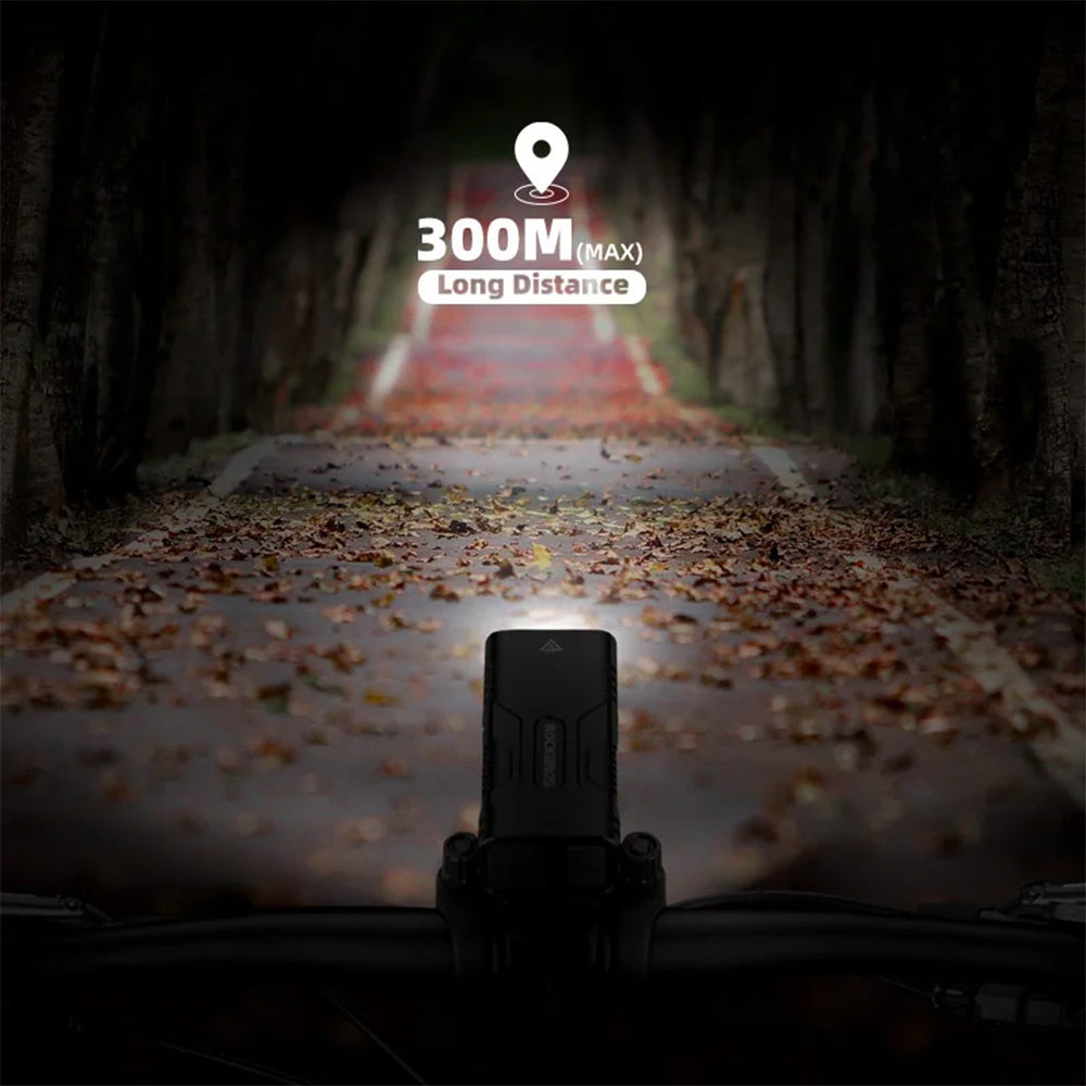 STRONG BICYCLE LIGHT FRONT USB WATERPROOF 6 MODES ROCKBROS Light beam 850 lm