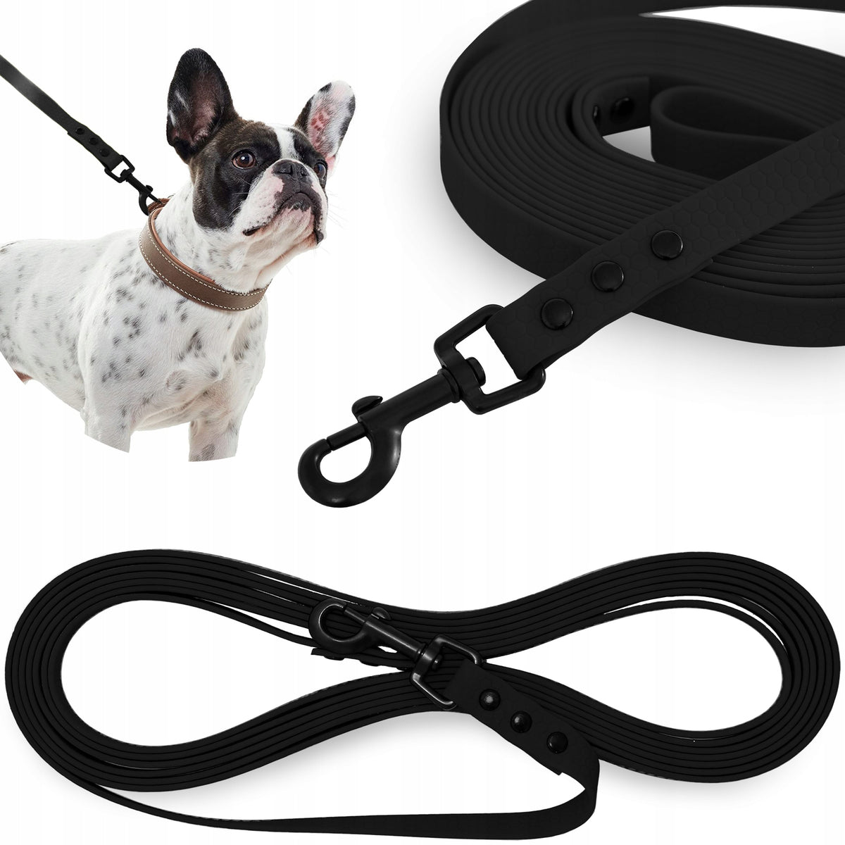STRONG BIOTHANE PVC TRAINING LEASH for Dogs, 5m
