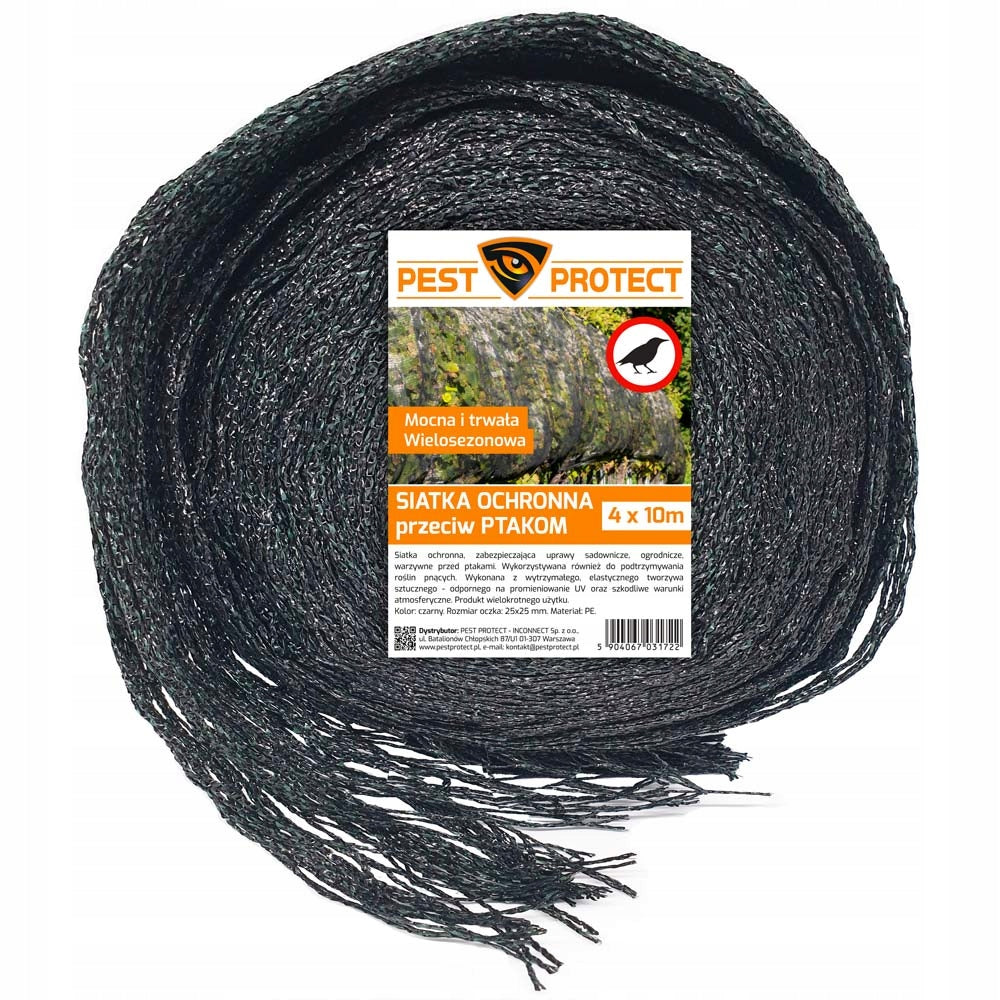 STRONG BIRD NET STARLINGS AGAINST BIRDS 4x10m