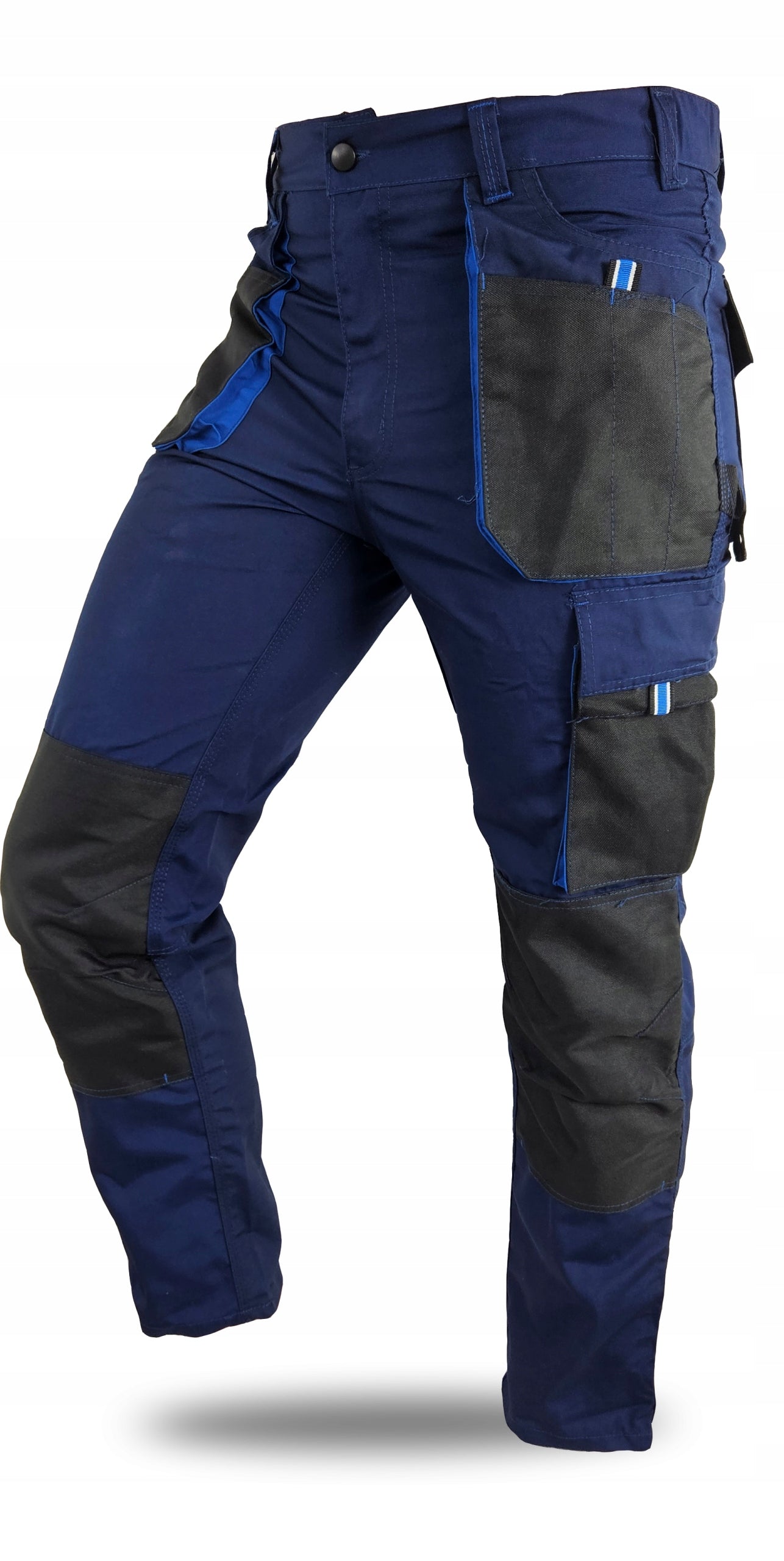 STRONG BLUE REINFORCED OXFORD600 Work Pants Large Size Health & Safety Protective Packaging status original