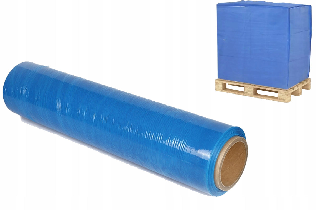 STRONG BLUE STRETCH FILM 1,70 kg 50cm STRETCH STRECH LOTS OF FOIL