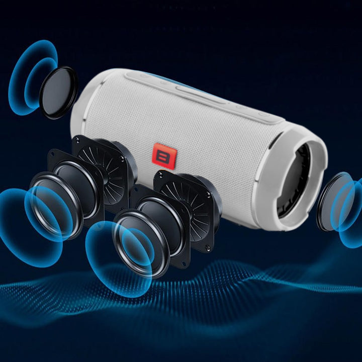 STRONG BLUETOOTH SPEAKER USB SD PORTABLE WIRELESS RADIO TOWER BOOMBOX Packaging status original