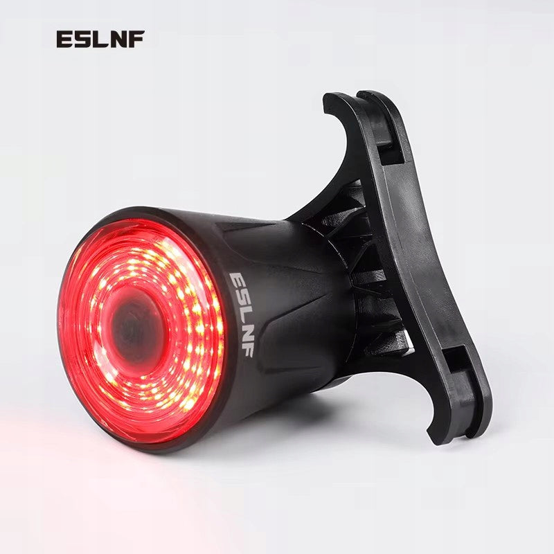 STRONG BRIGHT BICYCLE LIGHT REAR SMART UNDER SADDLE WITH BRAKE SENSOR Packaging status original