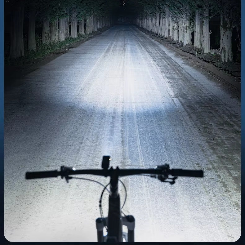 STRONG BRIGHT LIGHT BICYCLE LAMP FRONT FLASHLIGHT 400 LUMENS IPX6 TYPE C EAN (GTIN) 5907769313387