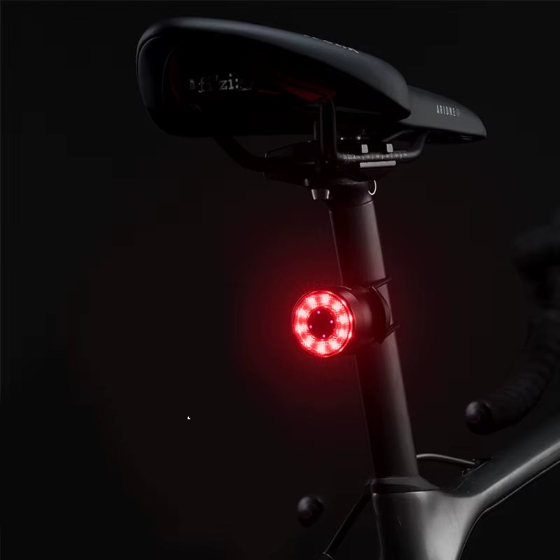 STRONG BRIGHT REAR BICYCLE LIGHT UNDER SADDLE 7 COLORS BATTERY 300mAh Brand Rockbros