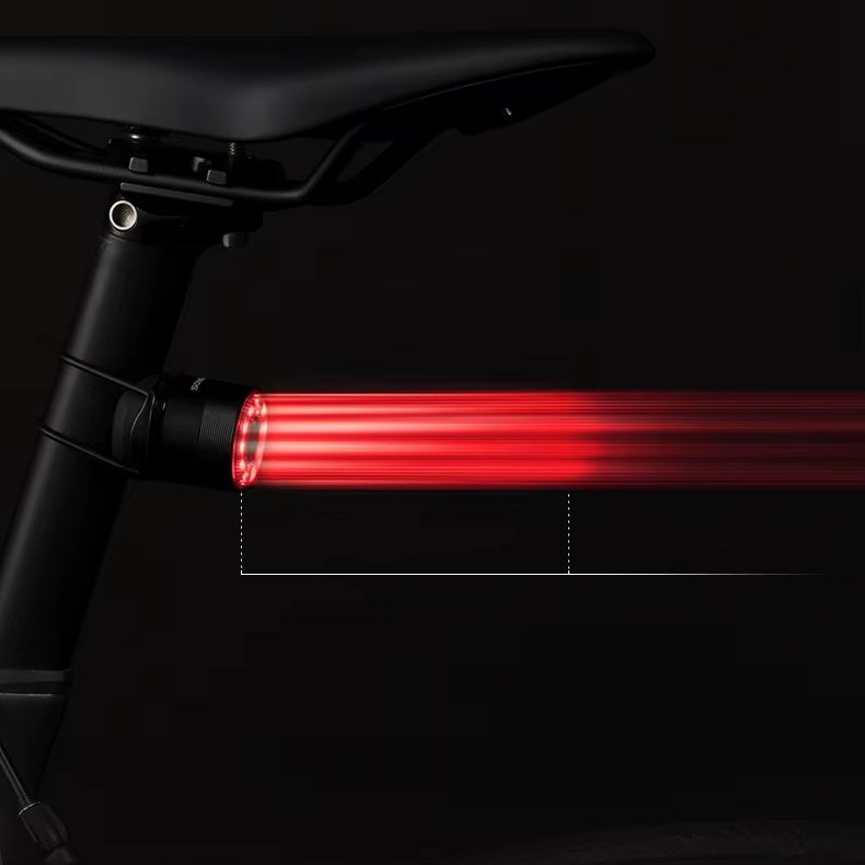 STRONG BRIGHT REAR BICYCLE LIGHT UNDER SADDLE 7 COLORS WITH STOP SENSORS Brand Rockbros