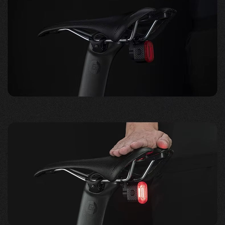 STRONG BRIGHT REAR BIKE LIGHT UNDER SEAT WITH LED BRAKE SENSOR Model Q2S