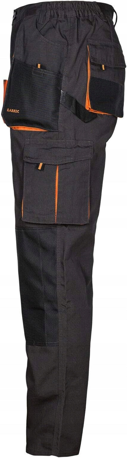 STRONG CLASSIC ORANGE REINFORCED OXFORD600 NON-BINDING Work Pants EAN (GTIN) 5906843908259