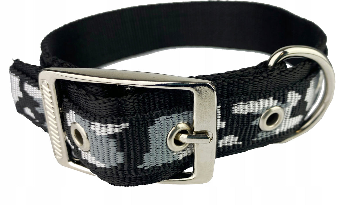 STRONG COLLAR DOUBLE STITCHED CAMO 30-40 CM / 30 MM Brand Aleksandra