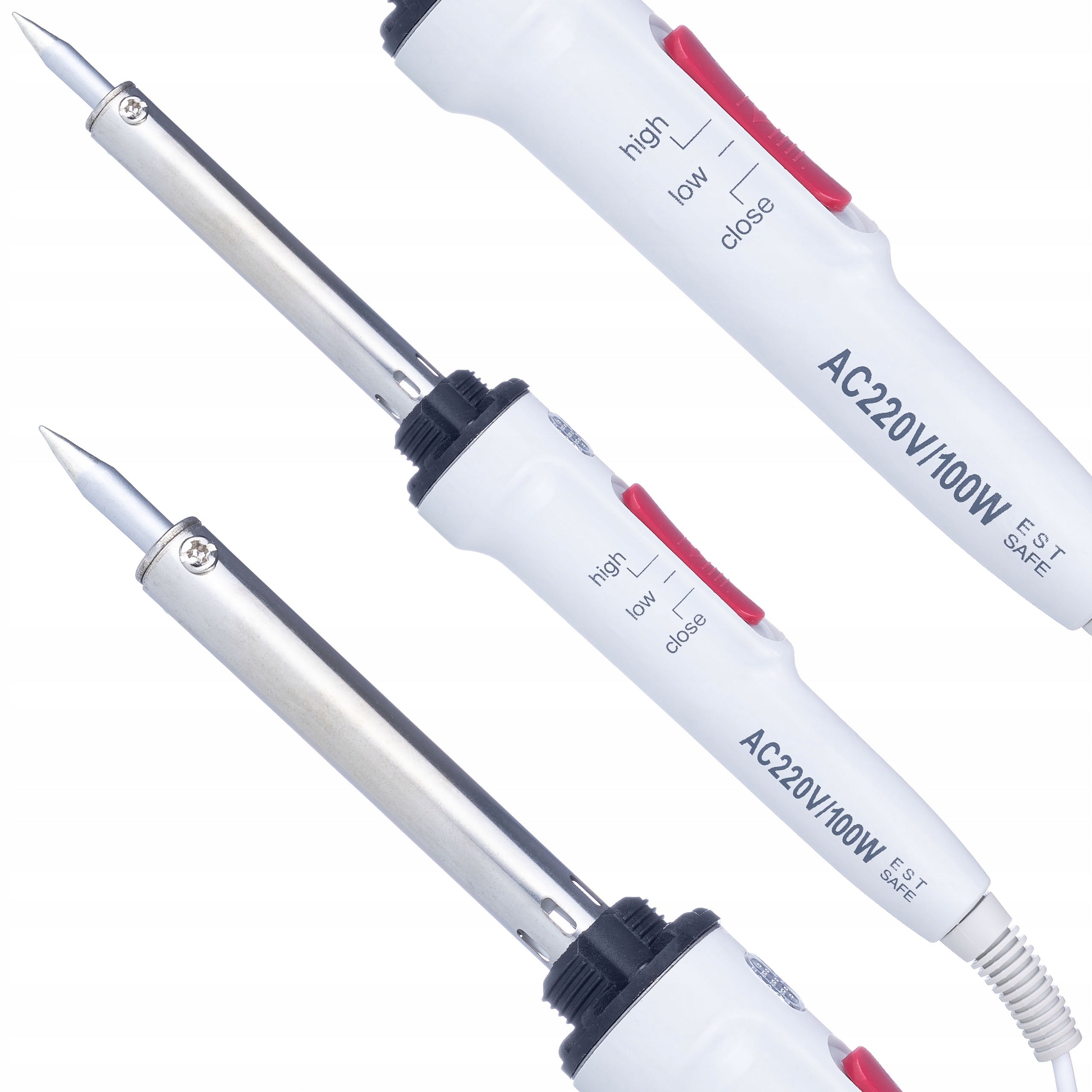 STRONG CONVENIENT 100W ELECTRIC SOLDERING IRON WITH LOW/HIGH POWER SWITCH Model 78DB-SMHV