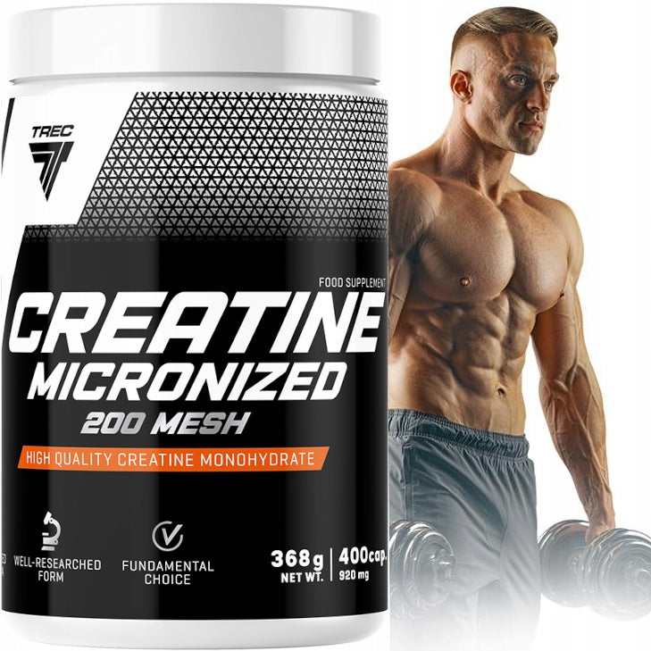 STRONG CREATINE MONOHYDRATE UP TO 400 MEGA KAPS STRENGTH MUSCLE MASS ENDURANCE