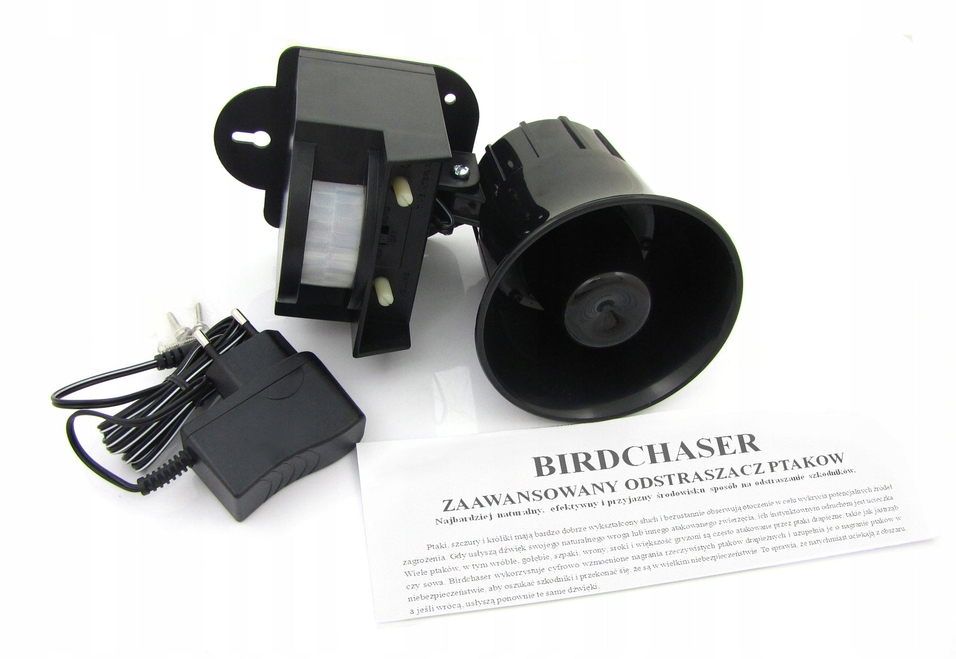STRONG DETERRENT FOR BIRDS PIGEON STARLING SPARROWS CROWS AGAINST BIRDS Manufacturer code LS-2001