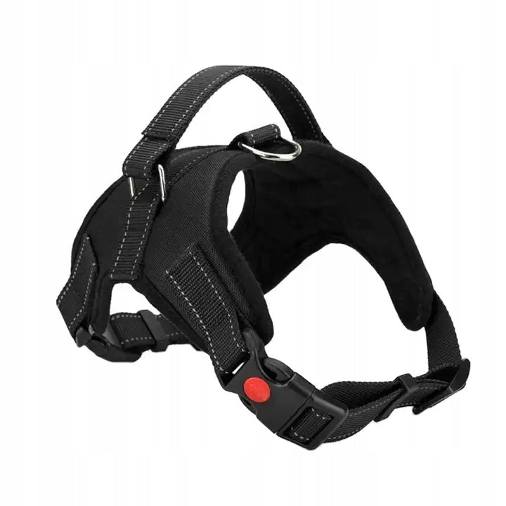 STRONG DOG HARNESS PRESSURE-FREE WALKING ADJUSTABLE REFLECTIVE SIZE M