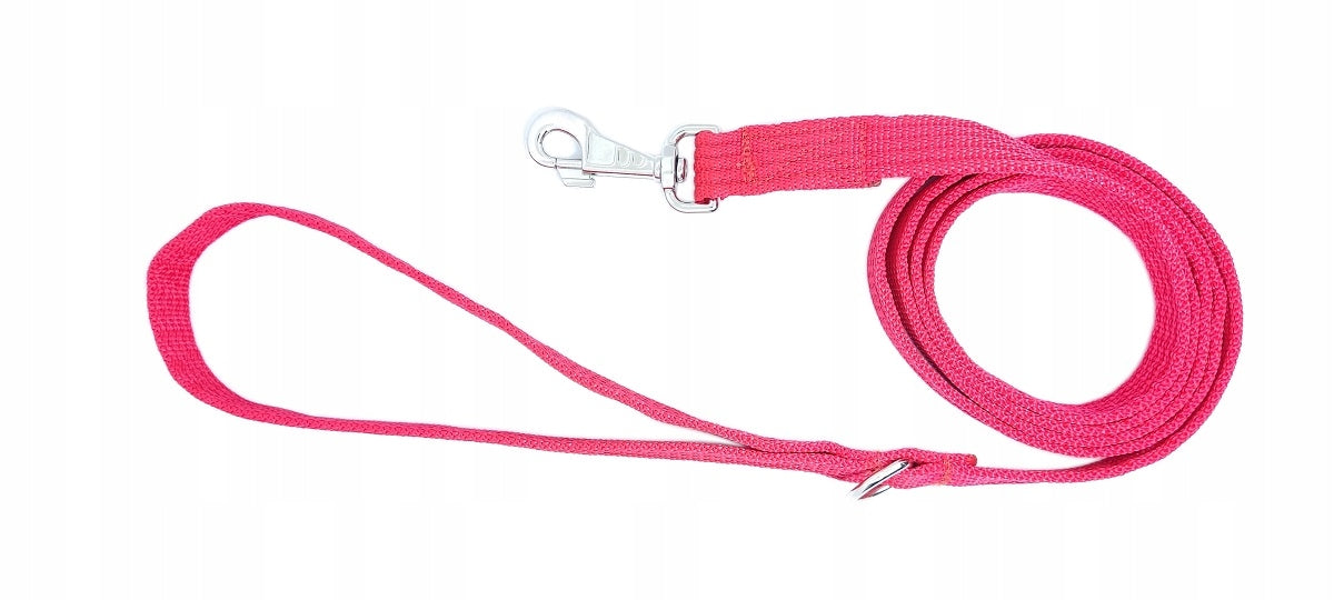 STRONG DOG LEASH 2 meters with half peg blue Material tape