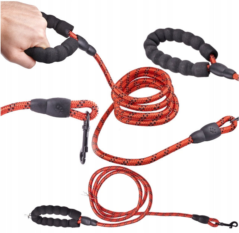 STRONG DOG LEASH TRAINING CORD DURABLE REFLECTIVE 120cm Manufacturer code 139679