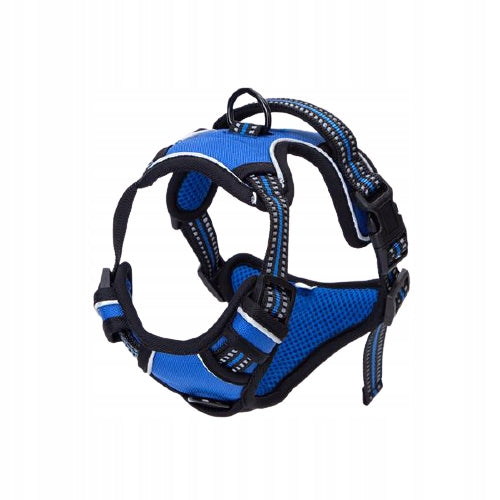 STRONG DOG guard HARNESS size L training with reflective handle