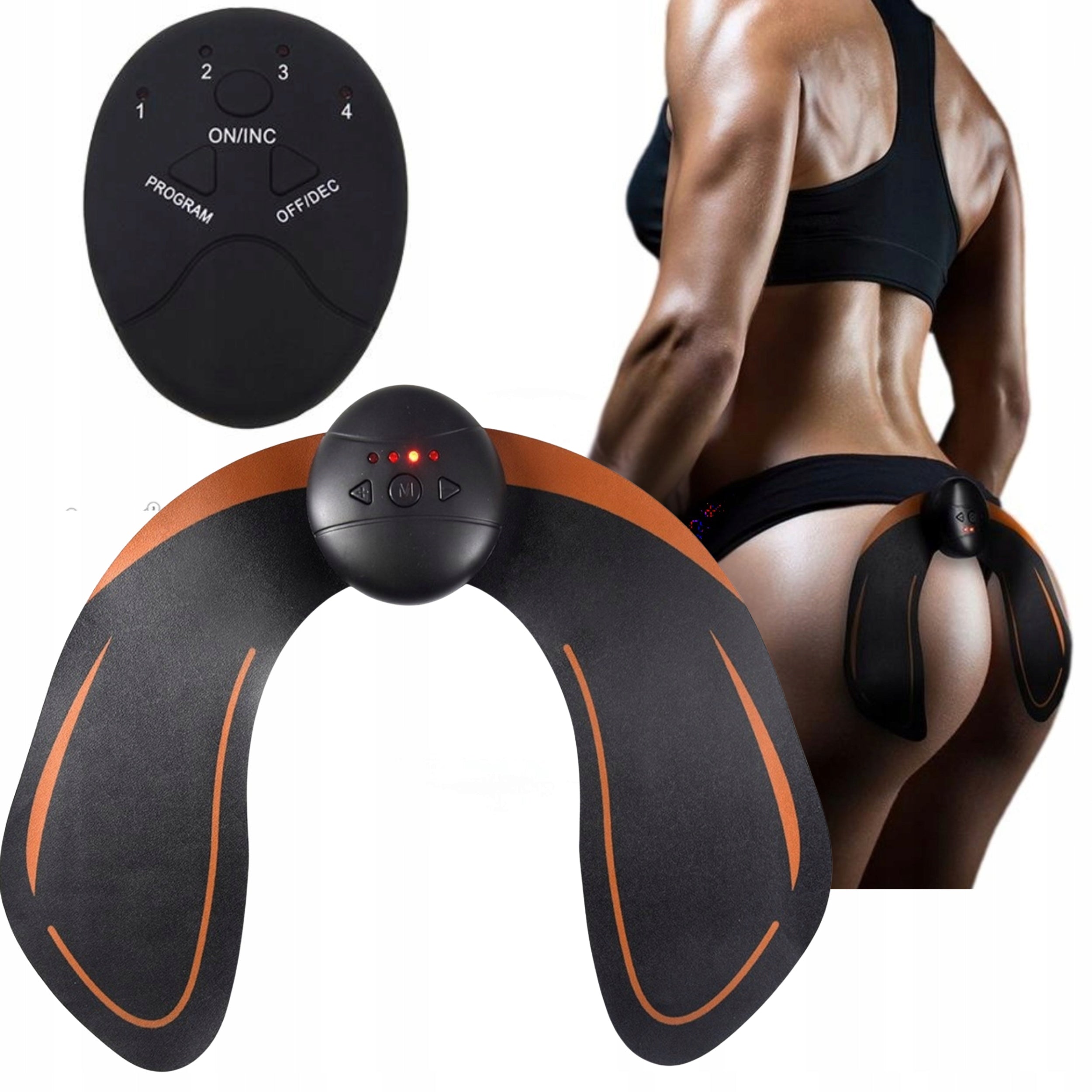 STRONG ELECTROSTIMULATOR EMS BUTTOCKS MUSCLES PILOT TRAINER MASSAGER EMS