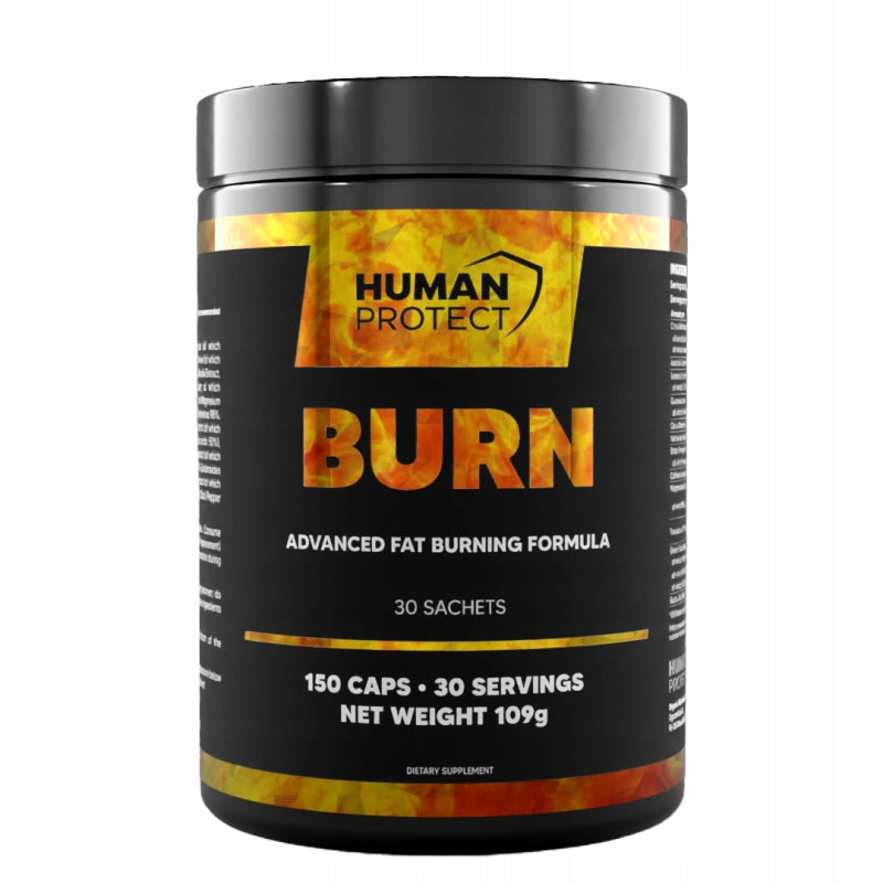 STRONG FAT BURNER BURN 150 KAPS 30 SACHETS - HUMAN PROTECT