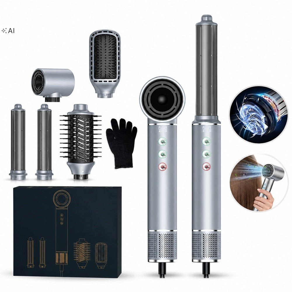 STRONG HAIR DRYER CURLING IRON 5IN1 3 SPEED WITH IONIZATION 1300W ADJUSTMENT