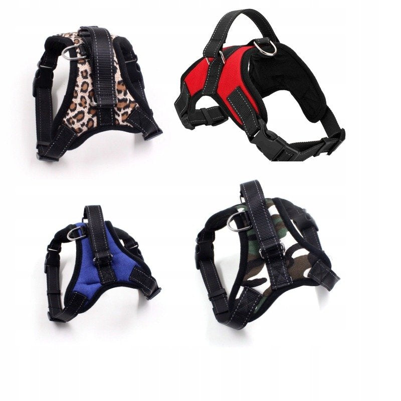 STRONG HARNESS FOR STRONG DOG DOGS S 45-51cm BLACK Size S