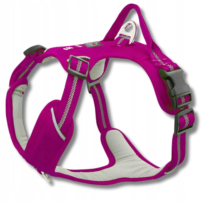 STRONG HARNESS GUARD for big dog ADVENTURE comfortable PREMIUM purple XL Kind training / easy walk