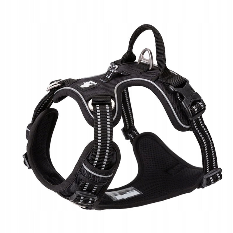 STRONG Harness guard for dog BLACK Truelove Husky L Brand Truelove