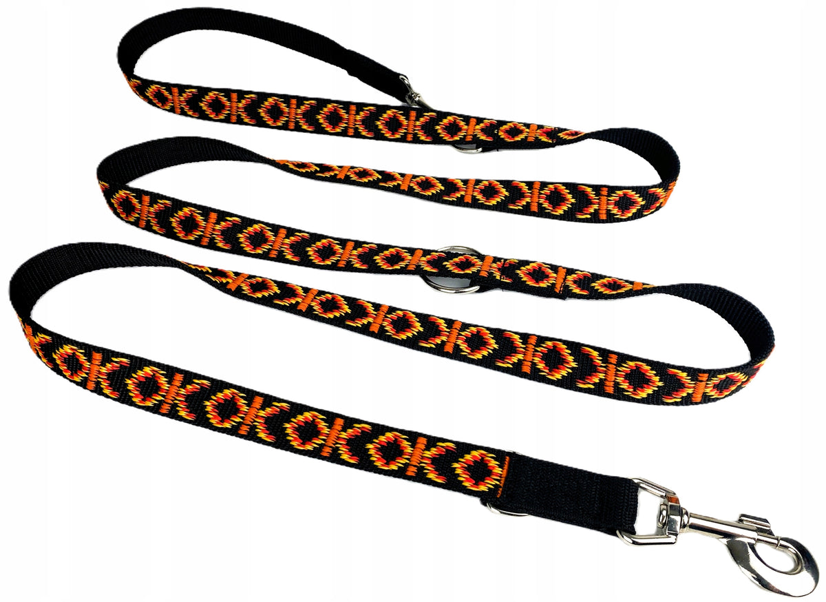 STRONG INDIAN LEASH FOR DOG CLIPPED 225 CM / 25 MM EAN (GTIN) 5905674362155