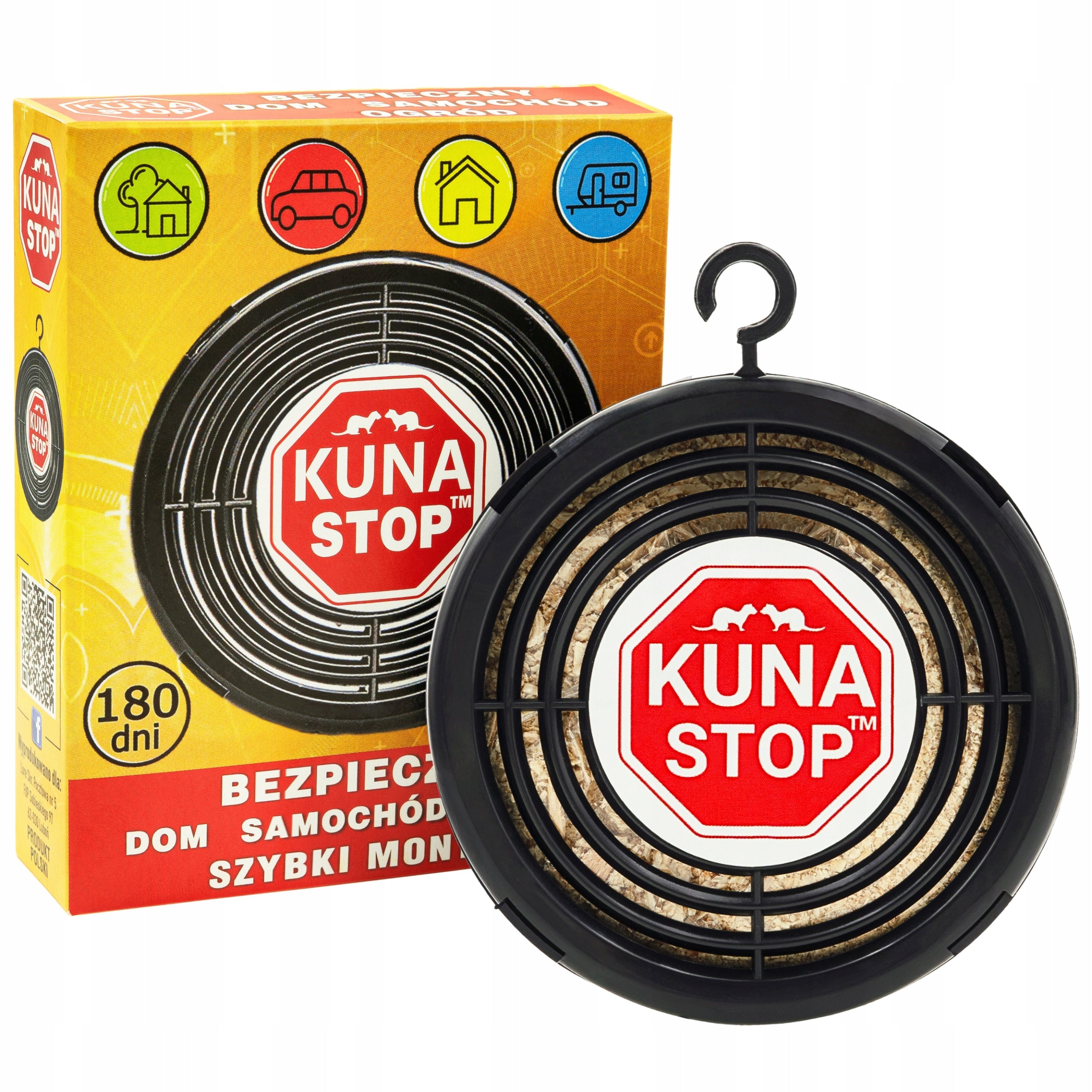 STRONG KUN REPELLENT EFFECTIVE FOR MARTENS PREPART UNDER MASK EASY INSTALLATION Manufacturer code 1415