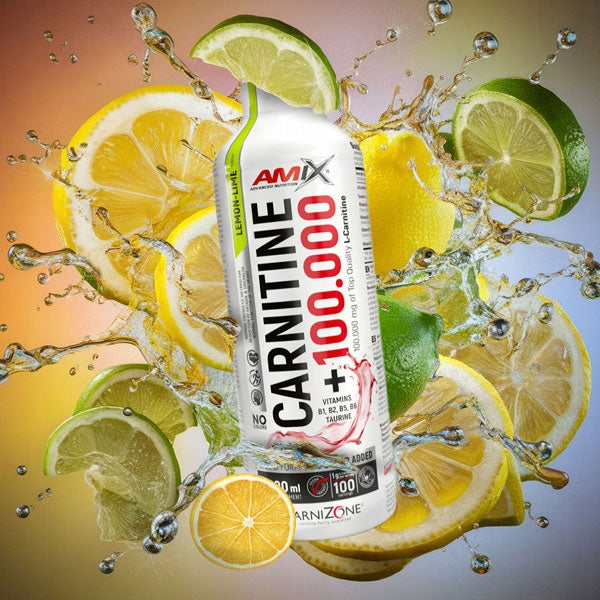 STRONG L-CARNITINE 100 000 mg flavor for fat burning Amix 1L - Lemon Expiration date at least 1 year from the date of purchase