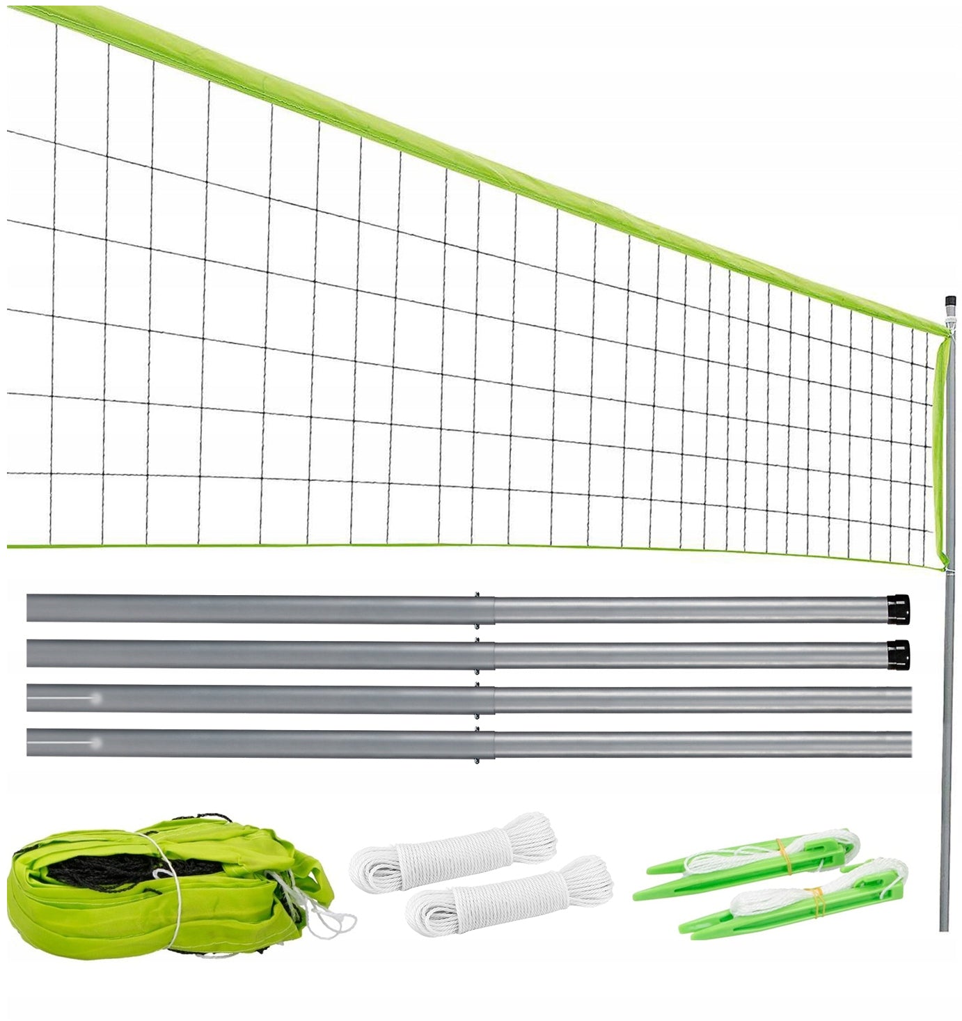 STRONG LARGE SPORTS NET 609x220cm FOR BADMINTON VOLLEYBALL DECENT