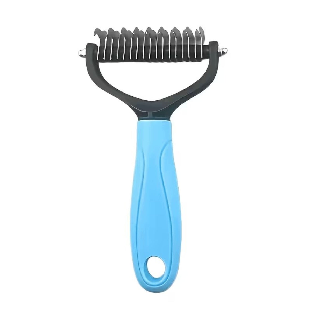 STRONG LARGE TRIMMER KNOT CARDER REMOVES DEAD DOG HAIR COMB