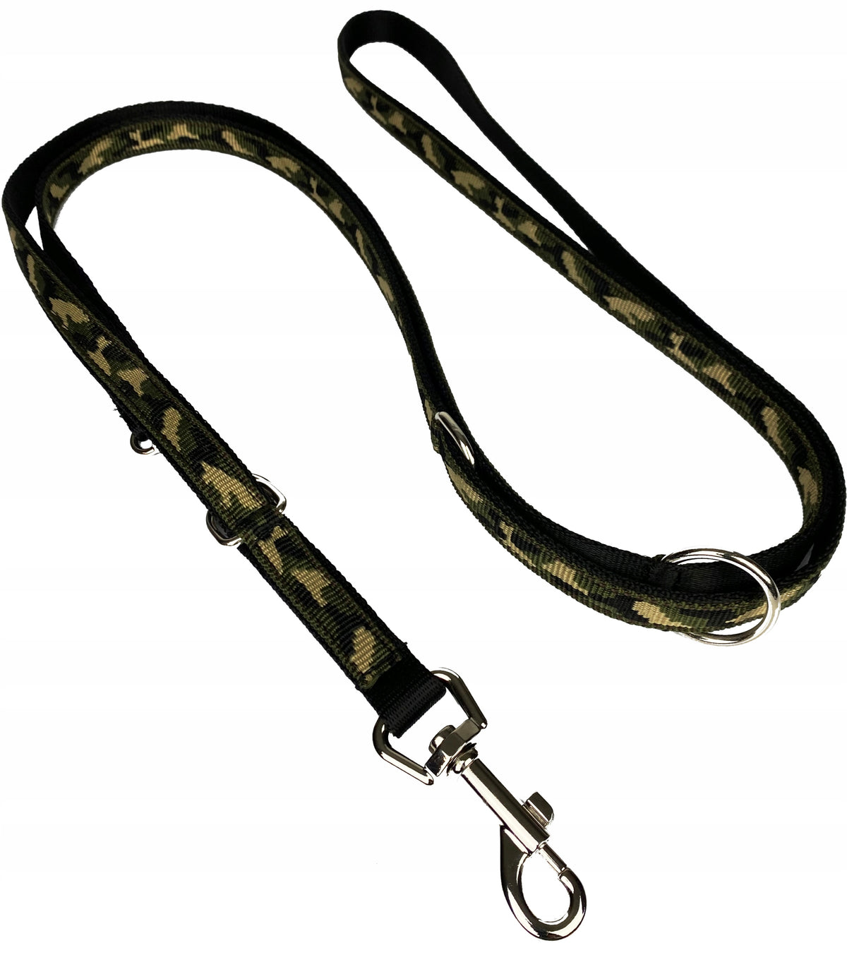 STRONG LEASH ADJUSTABLE FOR DOG 125-205CM/20MM CAMO