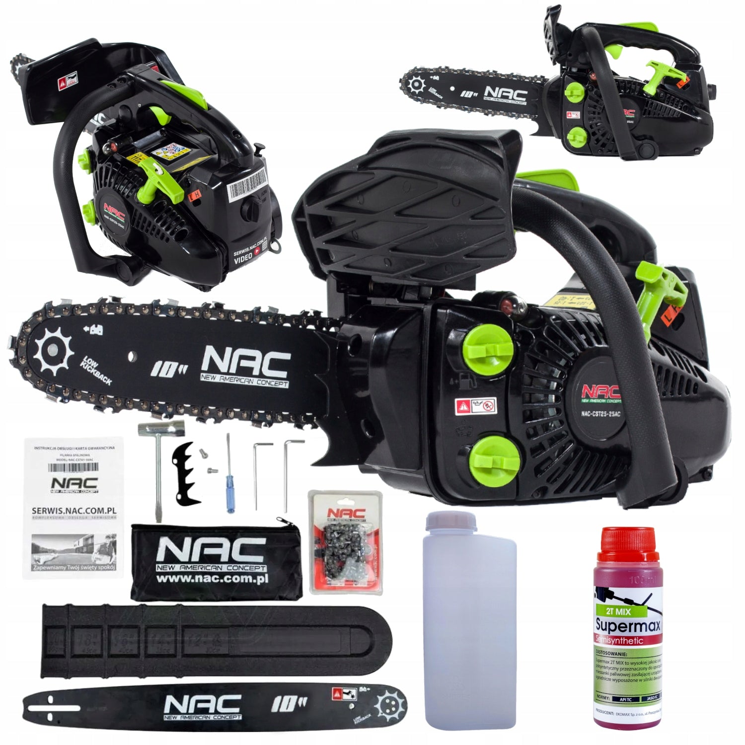 STRONG LIGHT AND HANDY SAW NAC CST25-25AC TWIG + OIL FREEBIE !